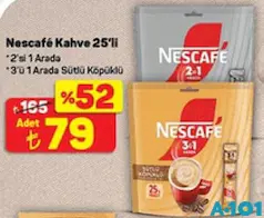 NESCAFE KAHVE 25'Lİ NESCAFE KAHVE 25'Lİ